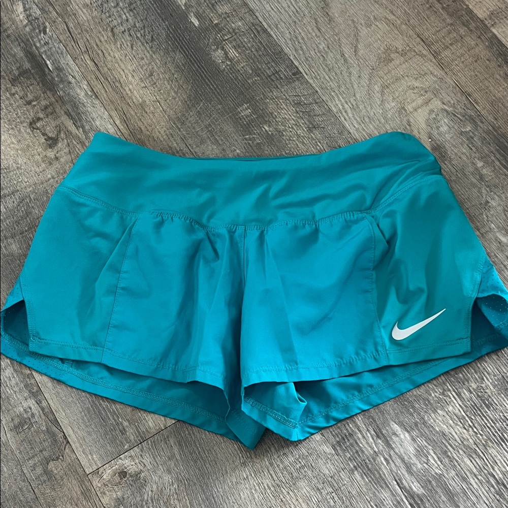 Nike Women's Aqua Athletic Shorts
